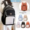 Schoolbag1011 new schoolbag women's Japanese simple junior high school backpack solid color large capacity Korean version fashion backpack women