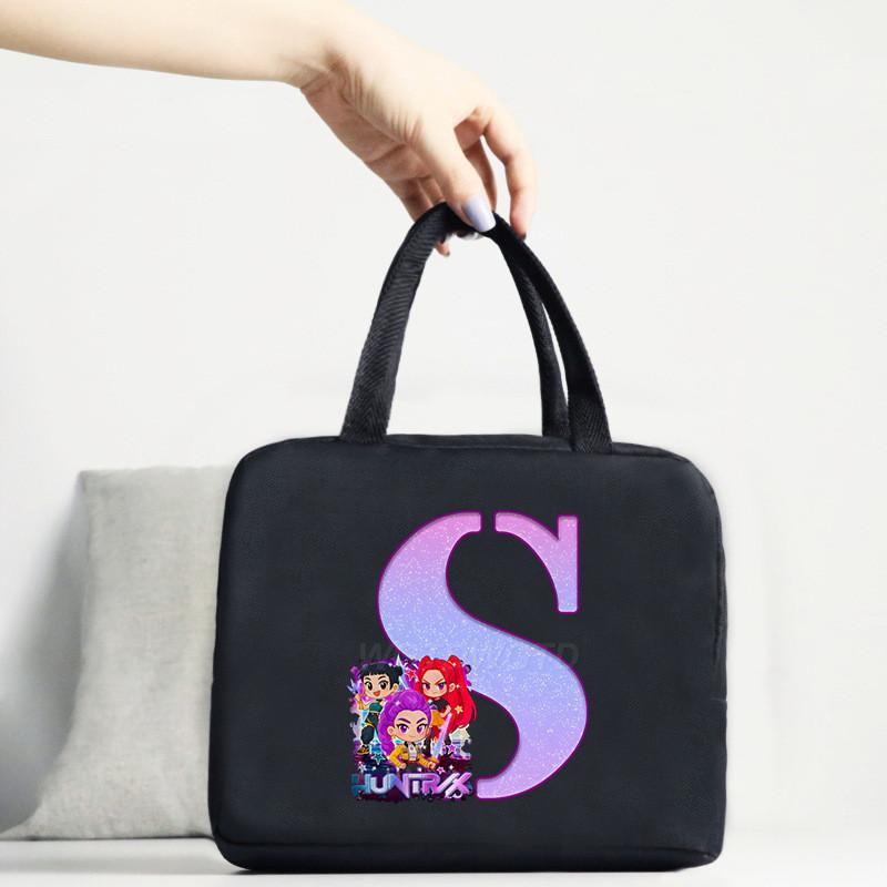 Детские Девочки Kpop Руми Зои Мира Дерпи Саджабойс С Принтом Студенческие Водонепроницаемые Сумки для Еды Ланч-бокса Повседневные Сумки 221813cm 990₽