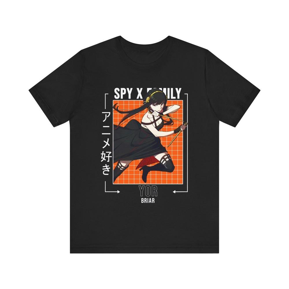 Anime Yor Forger Spy X Family T Shirt Size S - 5Xl BLACK Size S - 5XL Unisex T-Shirt L