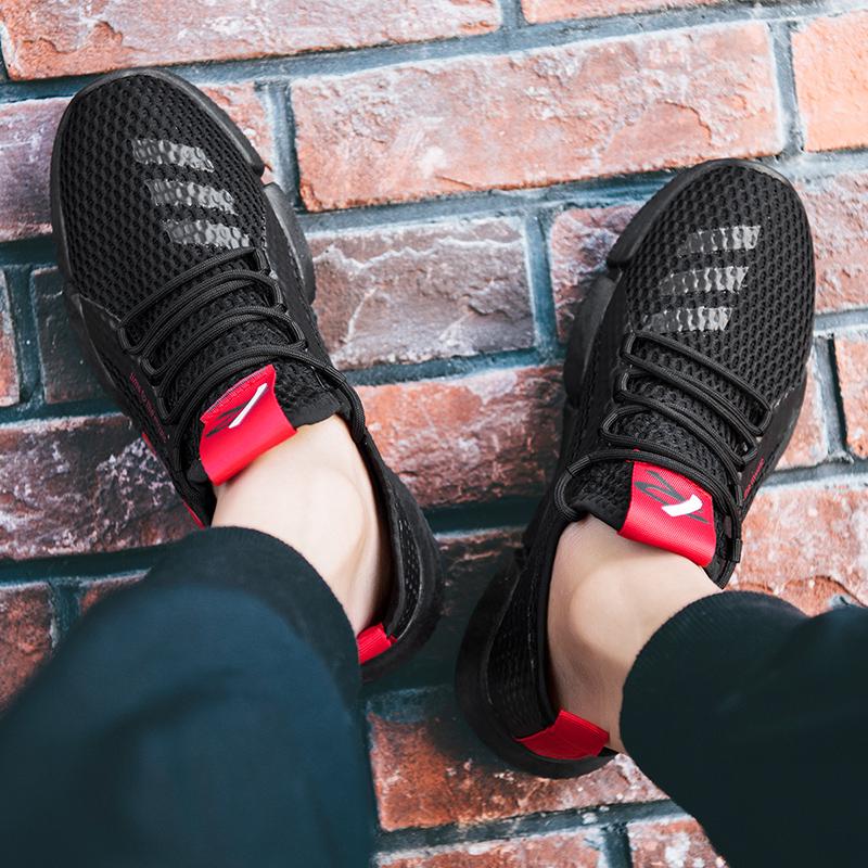 Pánské síťované prodyšné lehké ležérní sportovní boty letní venkovní pohodlné běžecké boty s měkkou podrážkou vycházkové boty tenisky pro mládež