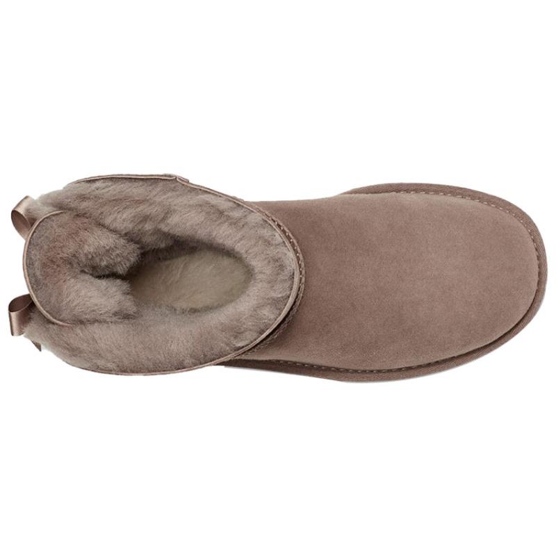 UGG Mini Bailey Bow Ii Boot Caribou Women's Sneakers 1016501-CRBO