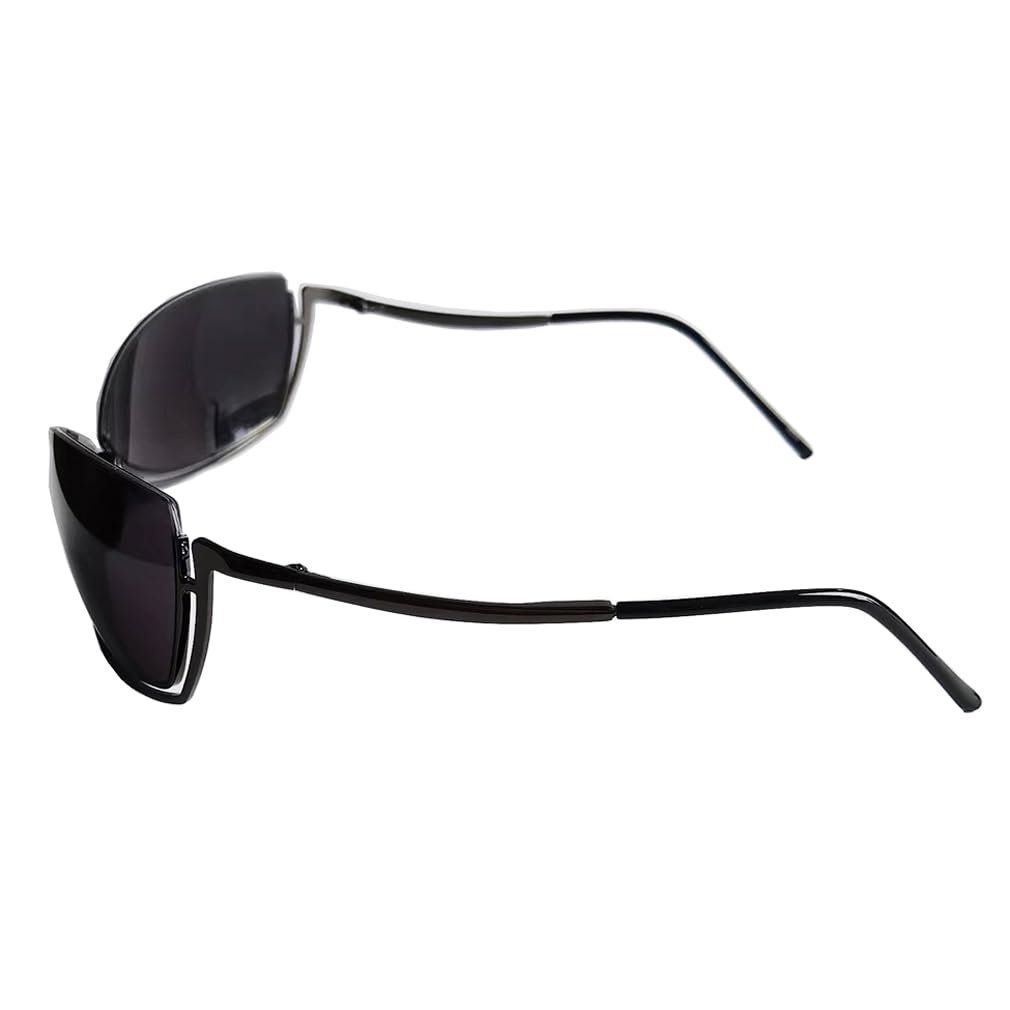 Niobe Matrix Matrix Sonnenbrille Ultraleicht [PLOPLO] (Grau, Grau)