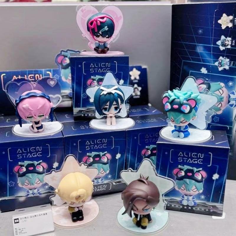 Alien Stage Action Figure Cute Mizi Sua Till Ivan Luka Hyuna Collectible Model Toy Anime Figurine For Adult Collectors
