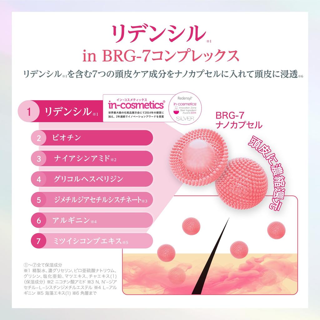 DRZERO Redenical EX Medicated Hair Growth Serum Women 60mL Made in Japan [Quasi-drug] WOMEN/For