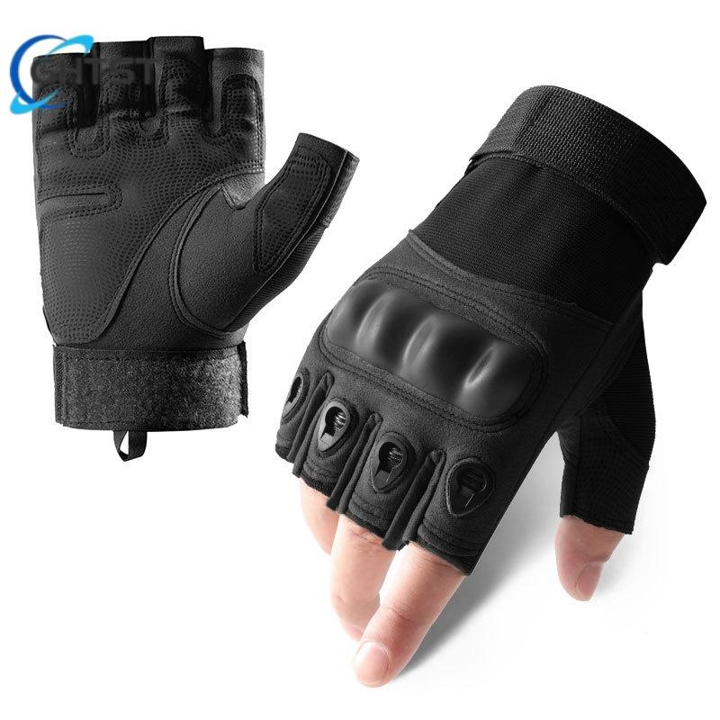 New Fingerless Tactical Gloves Men Women Kids Cycling Half Finger Fitness Gloves Anti-slip Male Outdoor Sports Tactical Gloves