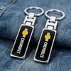 Porte-clés en alliage de zinc Porte-clés de voiture Porte-clés époxy de haute qualité Pour Cruze Spark Captiva Suburban Camaro Malibu Silverado