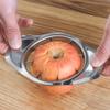 Stainless steel apple slicer Reusable corer and divider Creative Fruit Cutter Essential kitchen gadgets Very suitable for outdoor picnics and