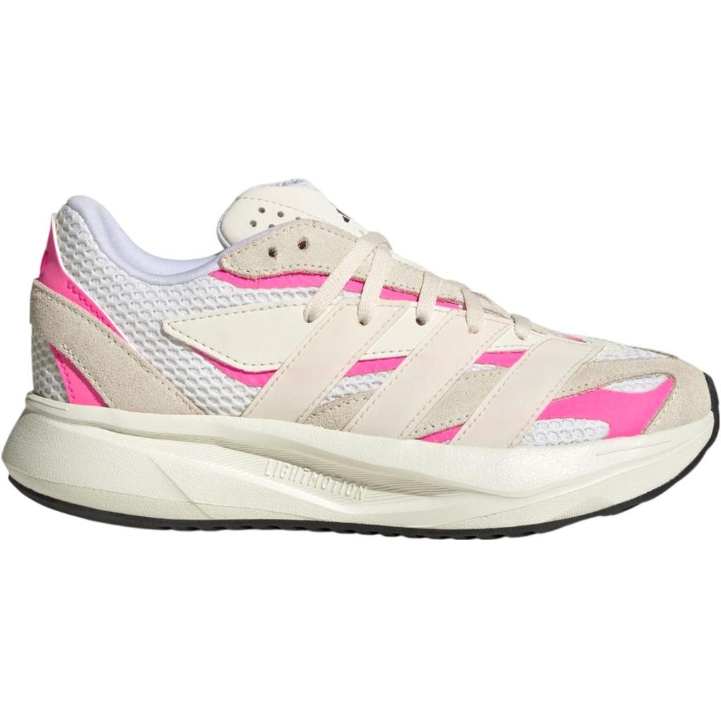 Adidas Lightblaze J Off White Lucid Pink Kids Sneakers Cream Wonder-White JQ4760