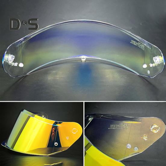 Motorradhelmvisier für FF808-Helm, Anti-UV, Tag- und Nachtschutz, universelles Reiten, Radfahren, Integralhelm-Objektivschild, Ersatzhelmzubehör