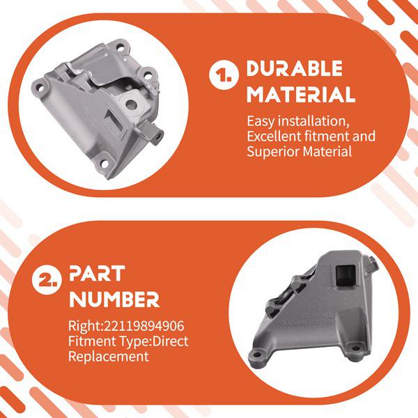 Compatible Engine Mount for BMW 5 Series G68 (Right Side)