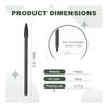 PATIKIL 12 Colors Gel Pens, 0.5mm Fine Point Black Gel Ballpoint Pens, Smooth Writing for Journaling, Notes, Office Stationery, Drawing, Teachers,