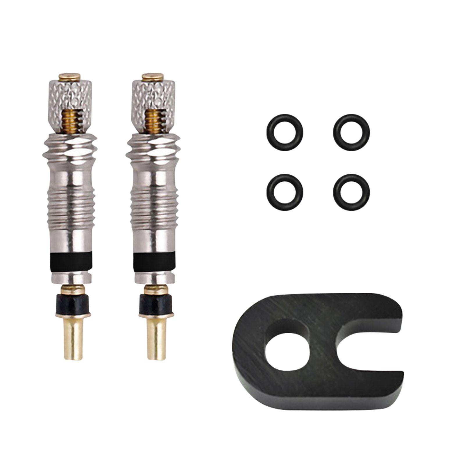 2/6/112 шт. Ниппель для велосипеда Шток клапана Presta Стиль Ниппель шины Для бескамерных Дорожный велосипед МТБ Велосипед Fren Для велосипеда МТБ/дорожный Велосипед