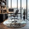Custom Name Assassin’s Creed Printed Round Rug Carpet Chair Rug Area Rug Entryway Doormats,for Office Chair Living Room Bedroom Kitchen Room.