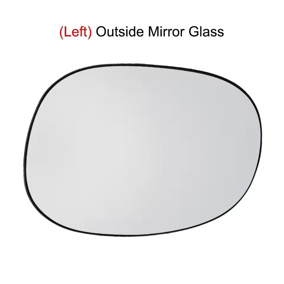 

1X For Citroen C2 C3I C3 Pluriel Xsara Picasso Peugeot 1007 206 Car Side with Heated Mirror Glass Rearview Mirror Lens Door Lens 1x Left Sdie