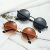 Luxury Small Oval Sunglasses Men Women Brand Design Metal Round Sun Glasses Classic Casual Driving Shades UV400 Glasses