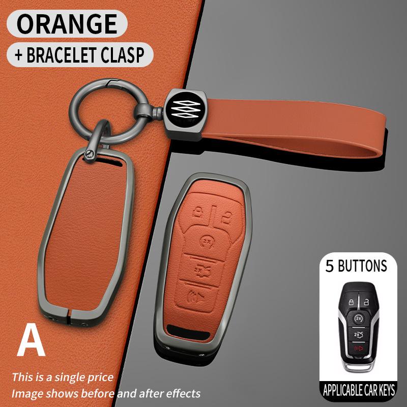 Suitable Key Cases for Lincoln MKC, MKZ, MKX (2014-2017), High-End Men's & Women's Styles.