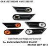 Pair Side Marker Fender Maker Indicator LED Signal Light For BMW MINI COOPER R56 R57 R58 R59 2007-2013 63137260202 63137260201