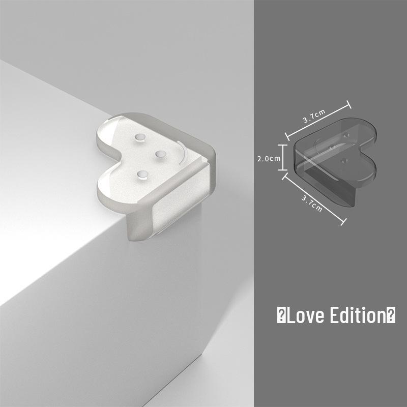 Soft Transparent Corner Protectors for Children's Safety - Infant and Toddler Anti-Collision Table Edge Guards