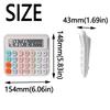 Easy To Use 12 Digits Calculator Candy Color Finance Calculator  School Stationery