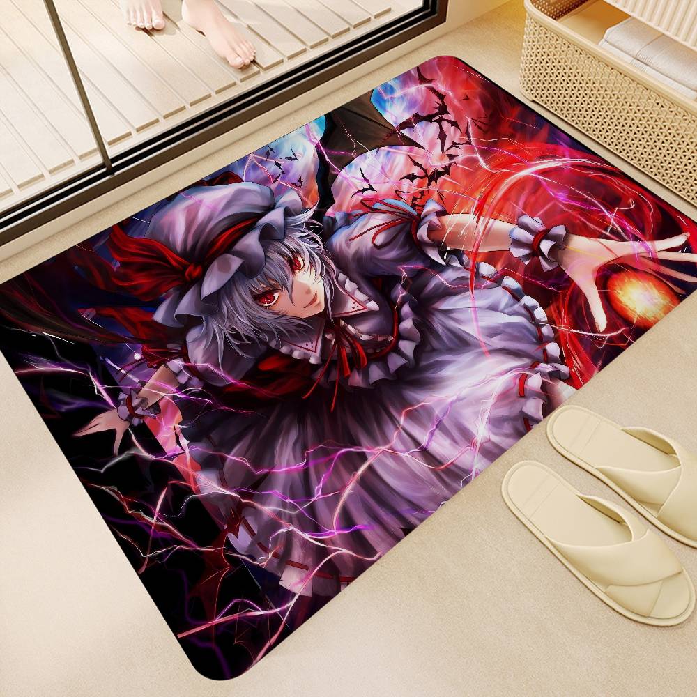 Anime Touhou Project Door Mat Nordic Style Bedroom Living Room Doormat Home Balcony Anti-Slip Alfombra