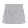Asymmetric Women's A-line Culottes Side Slit Skirt with Safety Shorts Mini Shorts Skirt  Girls