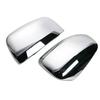 For Jeep Grand Cherokee Dodge Durango 2011- ABS Chrome Rearview Side Mirror Cover Wing Cap Exterior Door Housing Shell Trim