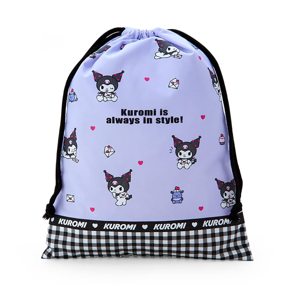 Sanrio Kuromi Drawstring Bag M 255254