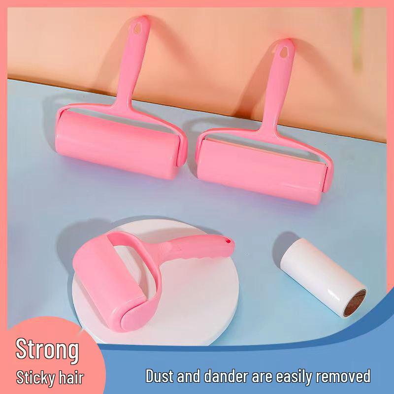 16cm Angled Pet Hair & Lint Remover Roller with Dust Handle