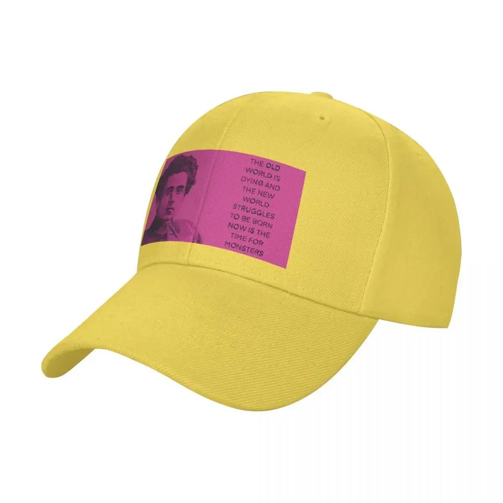 Antonio Gramsci Time For Monsters Baseball Cap Fishing Caps Unisex Golf Wear Snap Back Hat Unisex Caps Womens