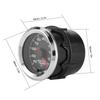 Water Temp Gauge Temperature Meter 7 Color LED Display 52mm 12V W/Sensor 40-140℃ Water Temp Sensor Gauge