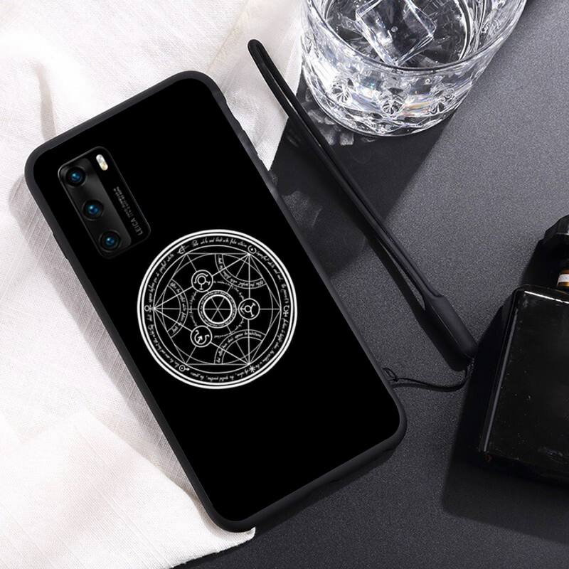 Anime FULLMETAL ALCHEMIST Phone Case For Huawei Y6 Y7 Y9 Prime 2019 Y9s Mate 10 20 40 Pro Lite Nova 5t Silicone Cover
