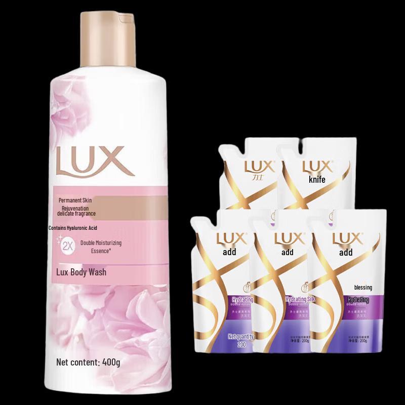 LUX Moisturizing & Fragrant Shower Gel & Shampoo Set