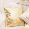 Polyester Gold Letter  Case Cover Sofa Car Waist Cushion Cover Home Decor