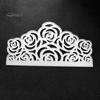 Border Flower Rose Metal Cutting Dies Diy Scrapbook Cards Making Punch Stencil