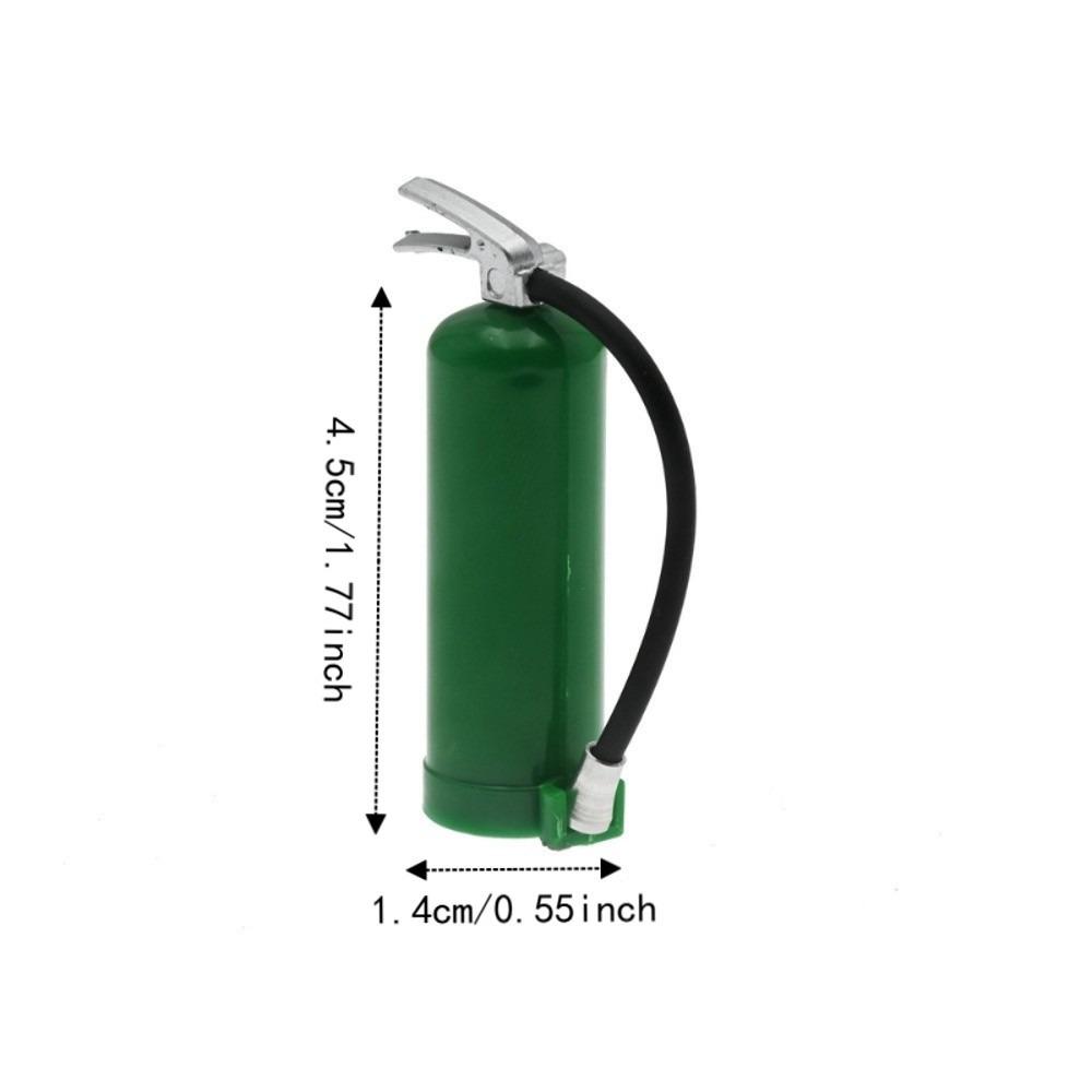 2Set 1/10 Scale Decorative Fire Extinguisher for TRX4/SCX10/D90 RC Cars For RC Rock Crawler