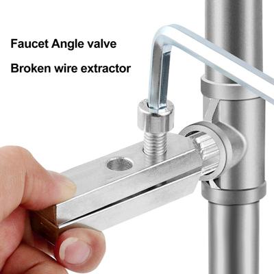 Stripped Screw Extractor Set 45659 45720 Inch Valve Faucet Wire Extractor Broken Bolt Remover