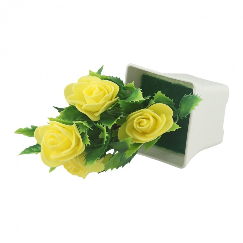 Artificial Flowers Home Decoration Potted Plants No Watering Needed