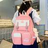 5 Pcs Backpack for Girls Teenager Travel School Backpacks Boys Children Rucksack Casual School Bags Backpack Cute Multipocket Book Bag