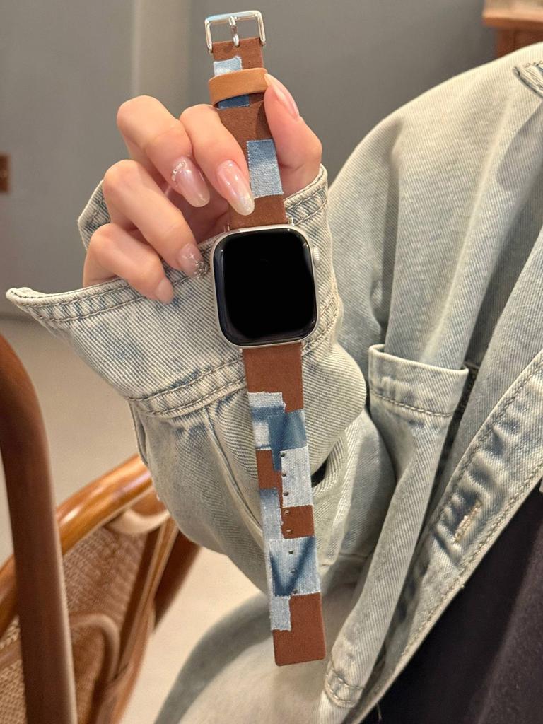 Superior Leather loop band For Apple Watch women 44mm 40 45 41 49 42 38 Series 11 10 9 8 SE 7 6 5 4 3 Strap