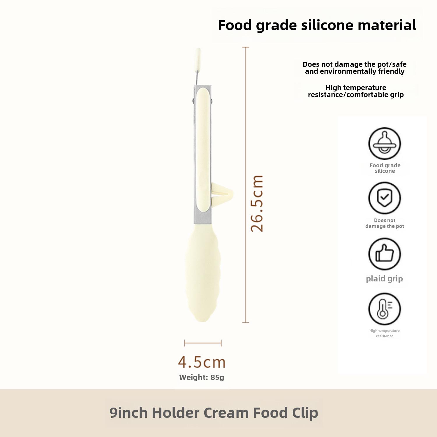 

Набор для приготовления пищи из 4-х предметов из силикона: Лопатка, зажим для еды, ложка для супа, антипригарное покрытие. Идеально подходит для бытовой кухонной утвари.