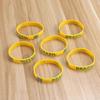 6 Pcs Country Silicone Wristband Fashion Sports Bracelet (brazil)