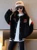 Girls' Fashionable Baseball Jacket - Autumn 2025 Collection: Stylish Children's Spring/Autumn Outerwear for Big Kids