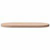 VidaXL Tabletop 60x30x2.5 Cm Solid Pine Wood Oval 824340
