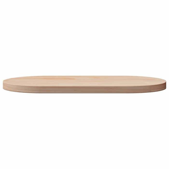 VidaXL Dessus de table 60x30x2,5 cm bois de pin massif ovale 824340
