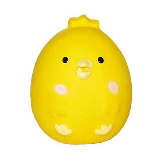 Squeaky Animal Dog Toy Latex Chick Pig Frog Bear Dog Chew Toy Teeth Cleaning Toy for Small Medium Dogs Fetch Training