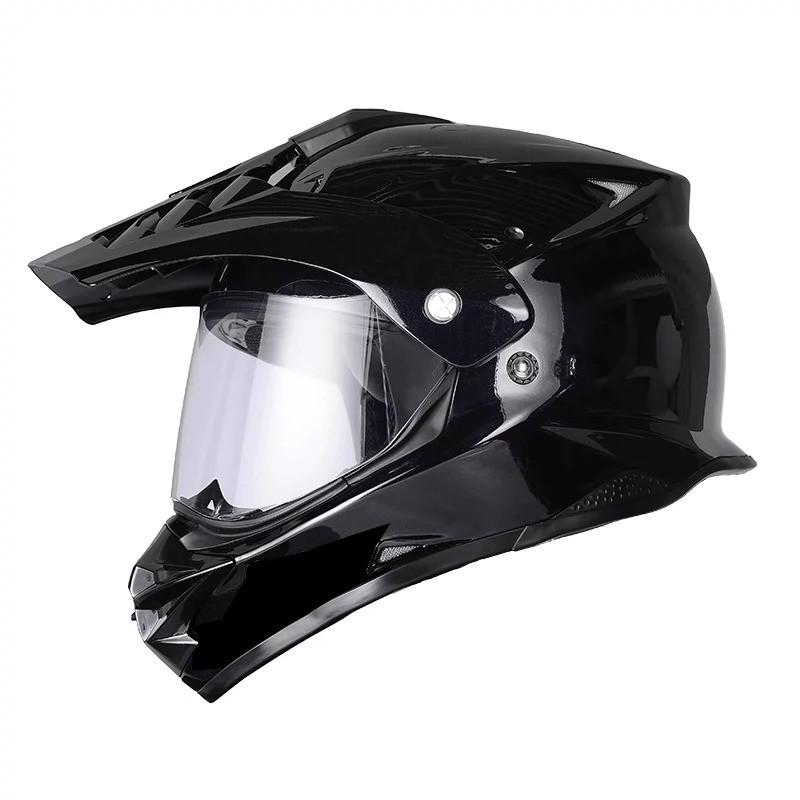 Full Face Motorcycle Helmet Off-Road Riding Adult DOT-Approved ABS All-Season Dual Sport