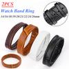 14mm 16mm 18mm 20mm 22mm 24mm Pulseira de Couro para Relógio Porta-fivela Anel de Travamento Retentor de Pulseira 19mm 21mm 26mm Argola Suporte de Pulseira