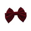 Handmade Velvet Bow Hair Clip - New Year Spring Festival Women's Hairpin