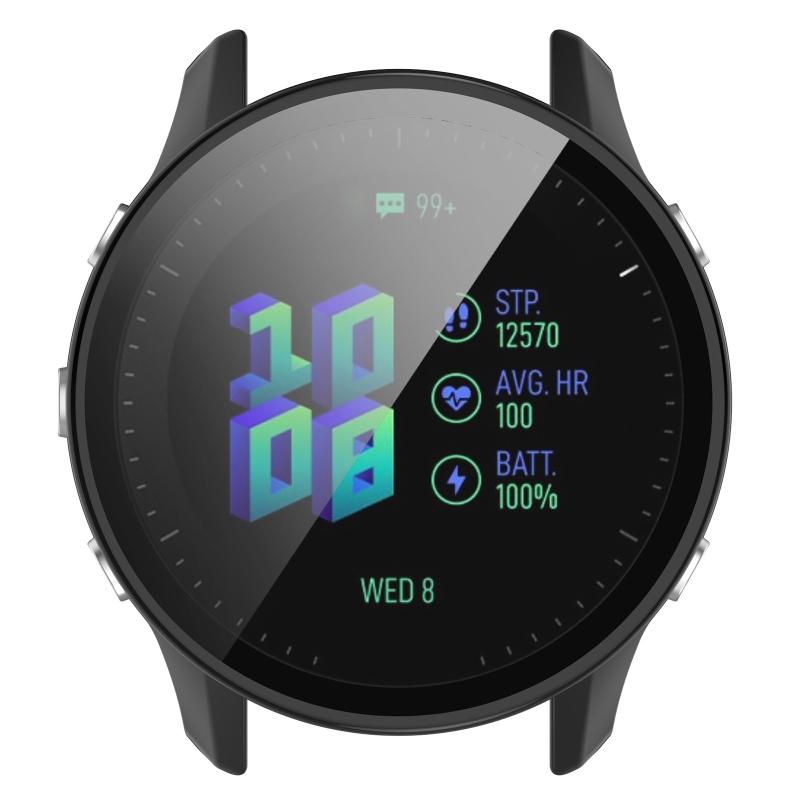 Protective for Case & Film for GarminForerunner 955 Scratch-Resistant Frame Flexible Film Wear Resistant for Shell