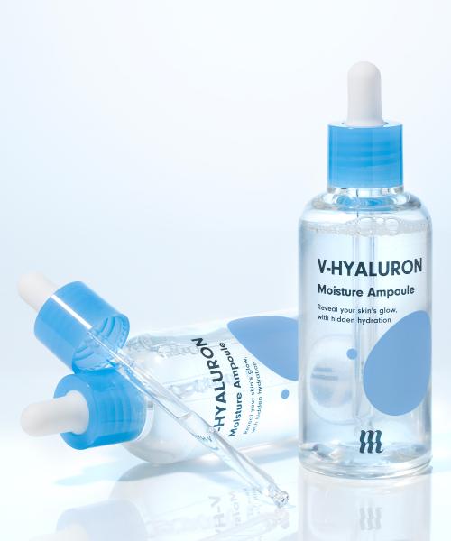 Merzy V Hyaluronic Acid Toner Pad + Ampoule Set with Gift